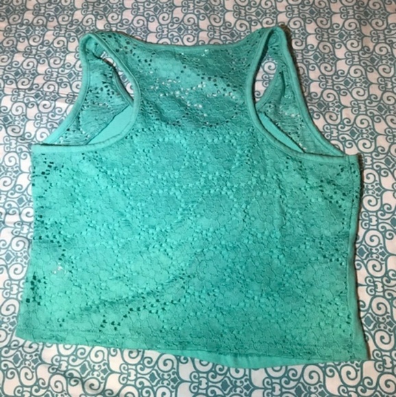 Mint crop top - Picture 2 of 3